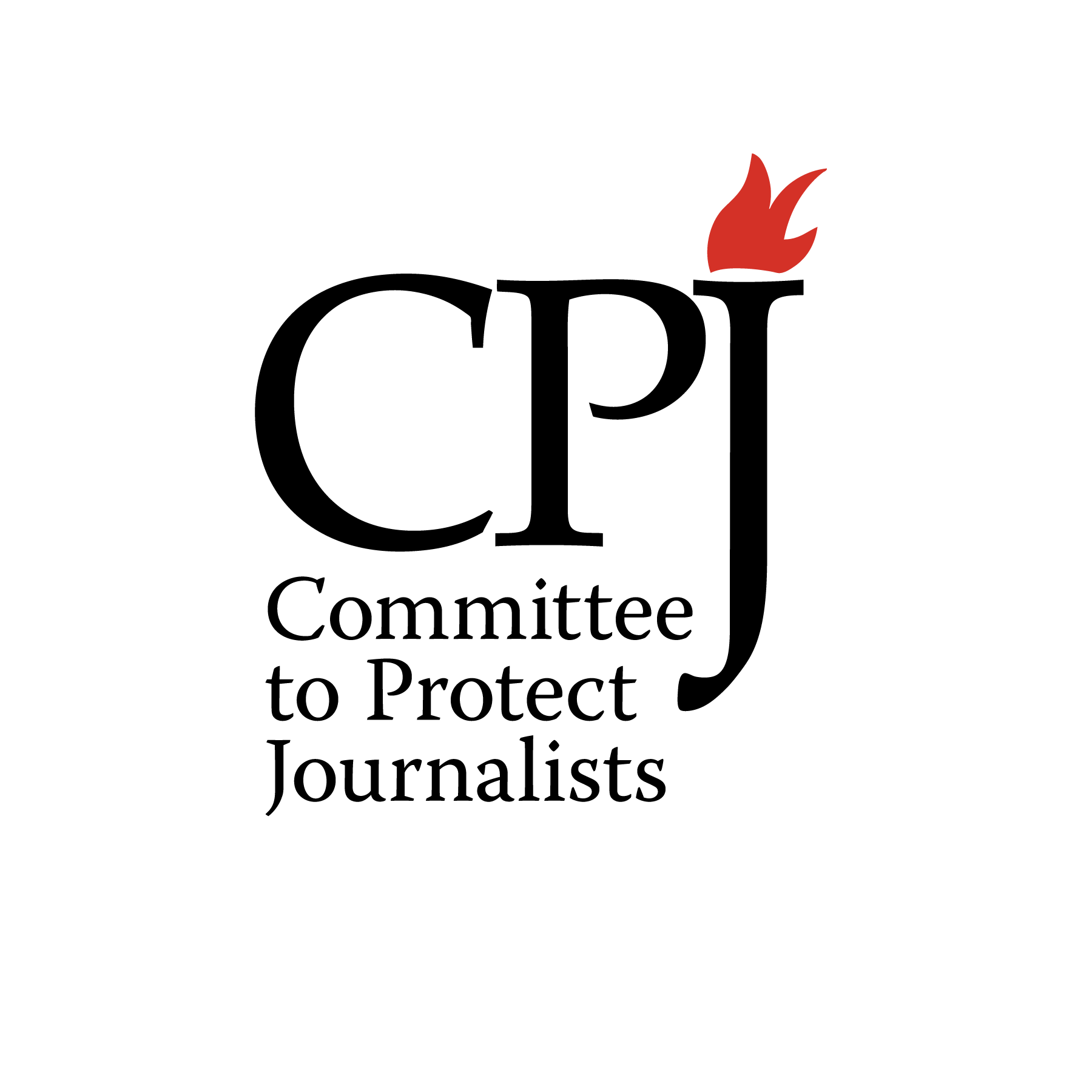 CJP logo stacked black